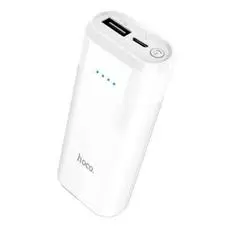 Аккумулятор внешний портативный Hoco B35А 6957531081555 5200мА/ч,USB, 1A, белый