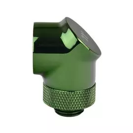 Адаптер Thermaltake Pacific G1/4 90 Degree CL-W052-CU00GR-A угловой, 90 градусов для кастомной системы жидкостного охлаждения, зеленый (2 Pack)