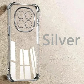 For Xiaomi Redmi Note 14 Pro 14S 13 12 11 11S 10 10S 9 Redmi 14C 13C 12C 10C A5 A3 K80 K70 K60 Poco X7 Pro X6 M6 Transparent Electroplated Phone Case iPhone 16