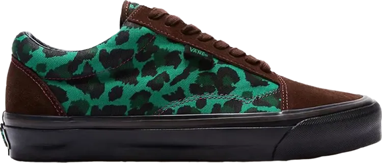 Кеды Vans Stray Rats x Vault UA Old Skool NS OG LX Demitasse Bosphorus, зеленый