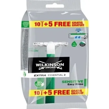 Бритва одноразовая Extra Ii Sensitive, 15 шт., Wilkinson Sword