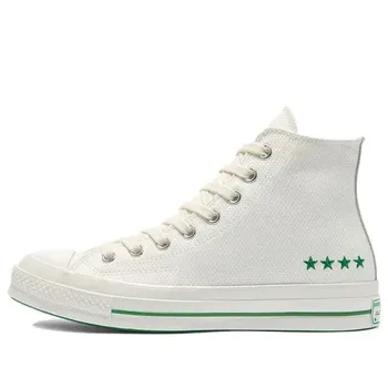 Кроссовки chuck 70 high 'green stars' Converse, белый