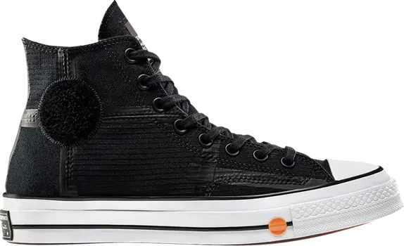 Кроссовки Converse Rokit x Chuck 70 High Blacktop, черный