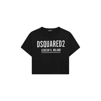 Укороченная футболка Dsquared2