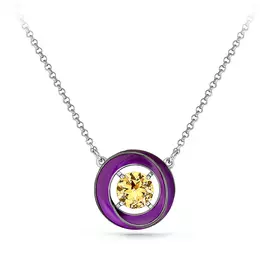 Колье из серебра 16-154-7126