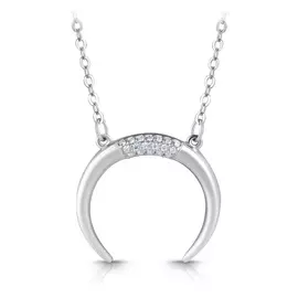 Колье из серебра с47-224ф-