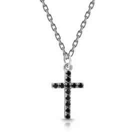 Колье из серебра с47-227фч-