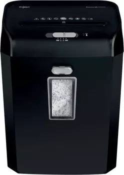Шредер Rexel Promax QS 8/23 X EU черный (секр.P-4)/фрагменты/8лист./23лтр./скрепки/скобы/пл.карты