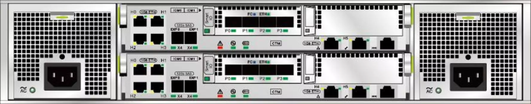 Система хранения данных RACK 2200V3/25-2 12GE 0GB/16GB/AC SAN HUAWEI