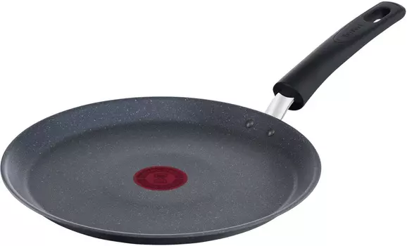 Сковорода блинная Tefal Natural ON G2803802 круглая 25см ручка несъемная (без крышки) серый (2100121235)