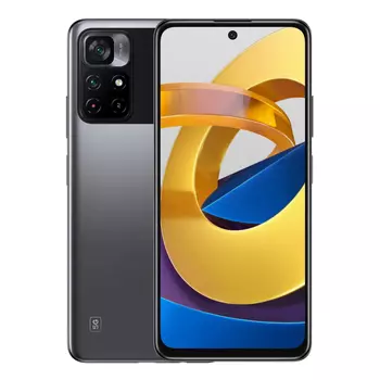 Смартфон Xiaomi POCO M4 Pro 5G, 4+64 GB, Power Black