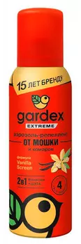 Средство от насекомых Gardex Extr. Аэроз.-репеллент от комаров/мошки100мл