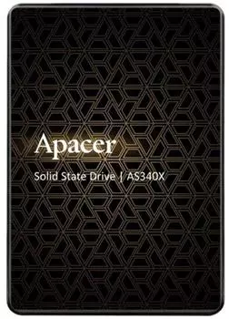 SSD жесткий диск 2.5" SATAIII 240GB SINGLE STAND._AP240GAS340XC-1 APACER