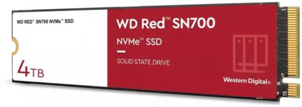 SSD жесткий диск M.2 2280 4TB RED WDS400T1R0C WDC