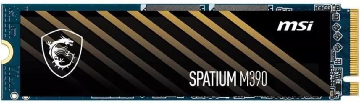 SSD жесткий диск NVME M.2 500GB SPATIUM M390 500GB MSI