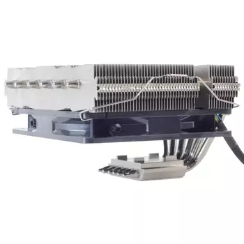 SST-NT06-PRO-V2 Сooler Superior silence and performance,Six soldered heat-pipes, copper base and aluminum fins ensuring the best thermal conducting efficiency, Improved air pressure design and fan mounting system (225035) {12}