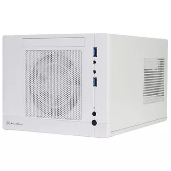 SST-SG05W-Lite Sugo Mini-ITX Compact Computer Cube Case, white (220344)
