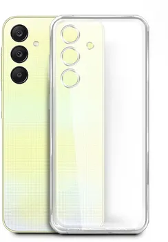 Чехол-накладка BoraSCO для смартфона Samsung Galaxy A25, силикон, прозрачный (72886)