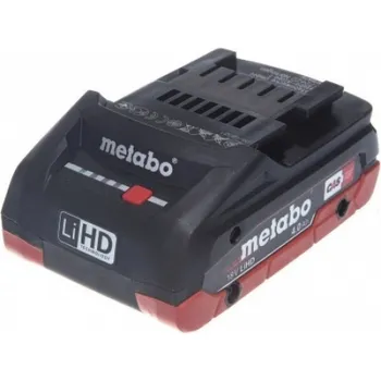 Батарея аккумуляторная Metabo LiHD 18В 4Ач Li-Ion (625367000)
