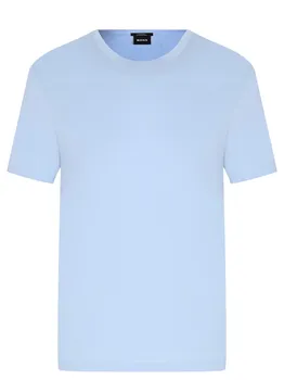 Футболка Slim Fit хлопковая BOSS
