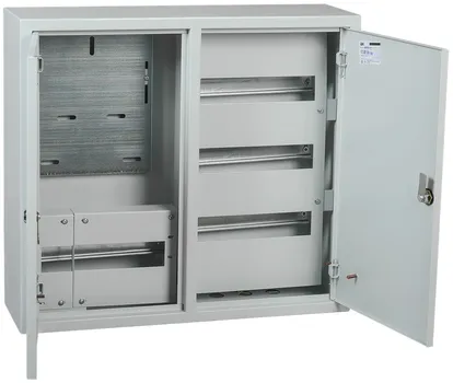 Щит IEK MKM35-N-48-31-ZO учетно-распределительный навесной ЩУРн-3/48зо IP31 замок окно 600х540х165