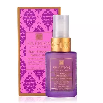 SPA CEYLON Антивозрастная дневная и ночная сыворотка для лица "БАКУЧИОЛ" 30.0
