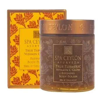 SPA CEYLON Детокс-скраб для тела с витамином С "КУРКУМА" 200