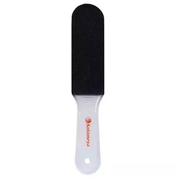 SOLOMEYA Пилка педикюрная двухсторонняя Foot File 100 грит
