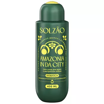 SOLZAO Гель-уход для душа с экстрактом лайма Amazonia In Da City