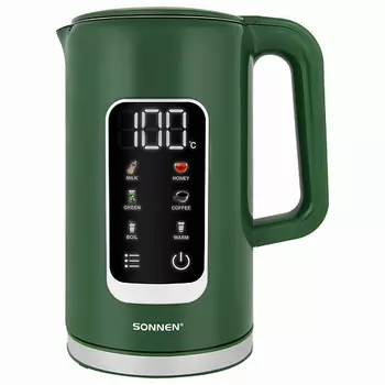 SONNEN Чайник с терморегулятором и дисплеем KT-8723EG 1.0