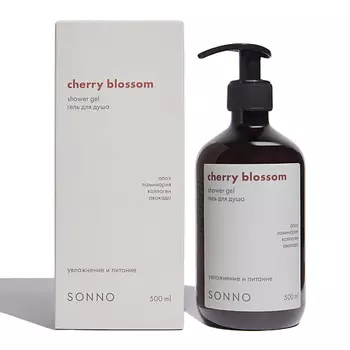 SONNO Гель для душа Cherry Blossom 500.0