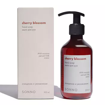 SONNO Жидкое мыло для рук Cherry Blossom 300.0