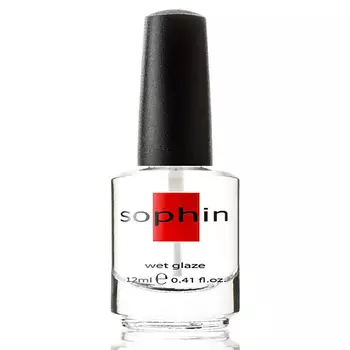 SOPHIN Верхнее покрытие-закрепитель лака для ногтей, суперблеск 12