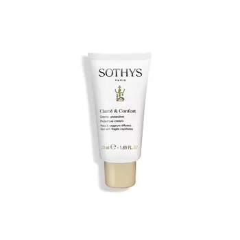 SOTHYS Крем защитный для чувствительной кожи и кожи с куперозом Clarte &amp; Comfort Protective Cream