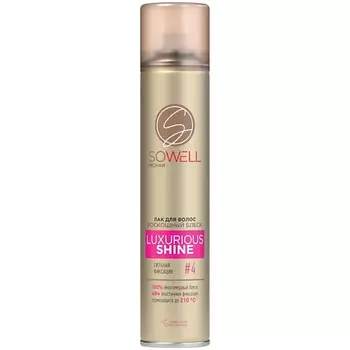 SOWELL Лак для волос Роскошный блеск сильной фиксации Luxurious Shine