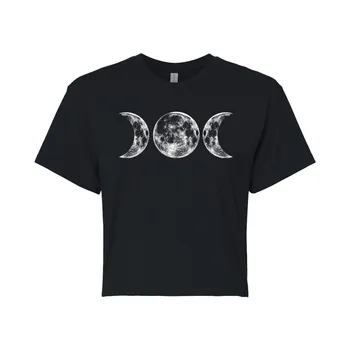 Укороченная футболка с рисунком Moon Phases для юниоров Licensed Character