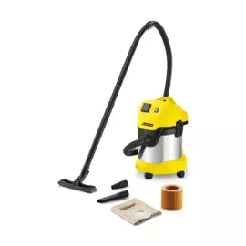 Пылесос для влажной и сухой уборки 1000Вт, 17л Karcher WD 3 P PREMIUM 1.629-891.0