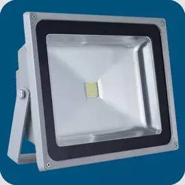 Прожектор светодиодный LED 30W IP65 хром матовый