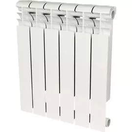 радиатор биметаллический rommer profi bm 500/80 6 секций