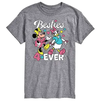 Футболка Big & Tall Disney с Минни Маус и Дейзи Дак Besties 4 Ever License
