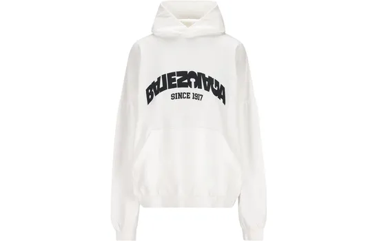 Толстовка унисекс белая Balenciaga, белый