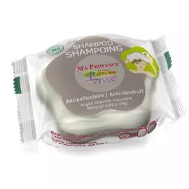 MA PROVENCE Шампунь твердый Organic Bio против перхоти с белой глиной 85.0