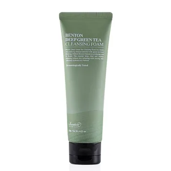 Очищающая пенка с зелёным чаем Benton Deep Green Tea Cleansing Foam