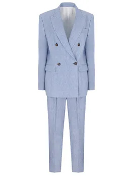 Костюм льняной BRUNELLO CUCINELLI