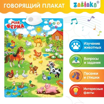 Говорящий электронный плакат