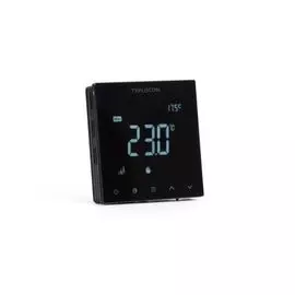 Термостат Бастион TEPLOCOM TSF-Prog/LUX 220В, 16А, от 5°С до 70°С, сенсорное управление, LCD-дисплей