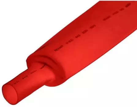 Термоусаживаемая трубка Rexant 24-0004 ТУТ нг 40,0/20,0мм, красный (упак. 10 шт. по 1м)