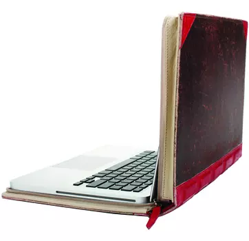Чехол TwelveSouth BookBook Red для MacBook Pro 17",кожа, в виде книги (12-1006)