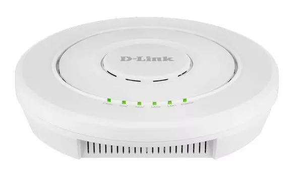 Точка доступа D-link DWL-7620AP/UN/A1A DWL-7620AP AC2200 Wi-Fi Unified PoE Access Point, 2x1000Base-T LAN, 2x4dBi (5GHz)/3dBi (2,4GHz) internal antenn