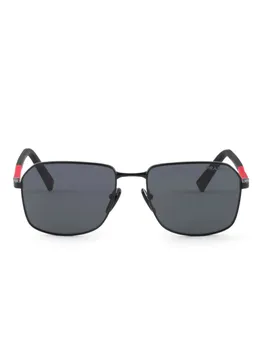 Prada Eyewear pilot-frame солнцезащитные очки, черный